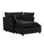 Chaise d'appoint rembourrée avec repose-pieds-170811370