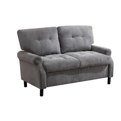 Navisha Fabric 55'' Reception Loveseat
