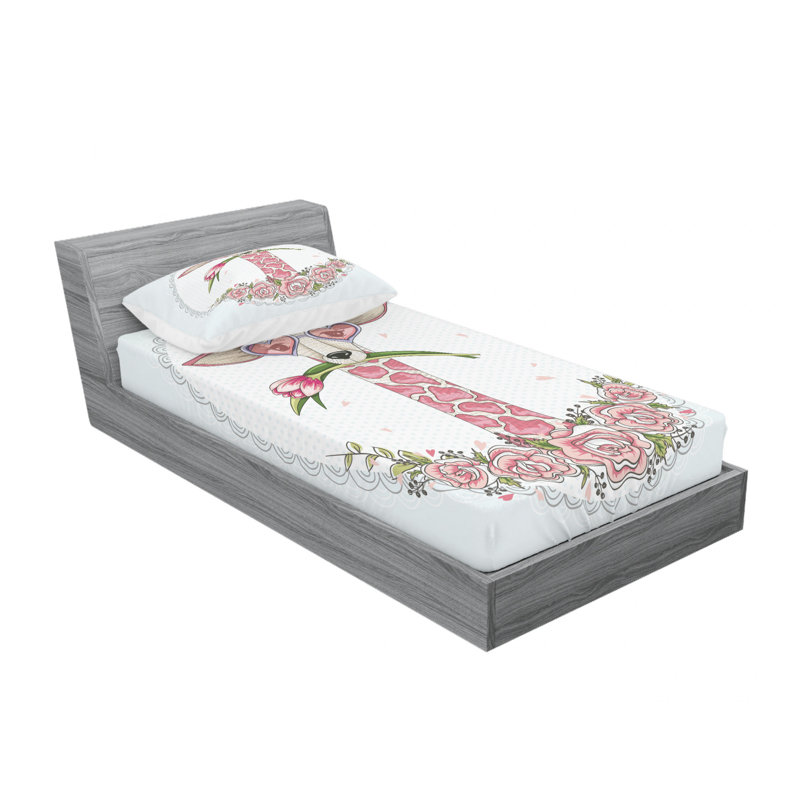 Microfiber Sheet Set, Twin XL Sheet Set with Fitted Sheet