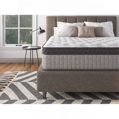 Innerspring And Cooling Gel Memory Foam Mattress, Pressure Relief, And Motion Isolation