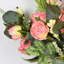 Arrangement floral de pivoine artificielle pour la porte d'entrée