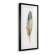 Neutral Feather I - Picture Frame Painting on Paper