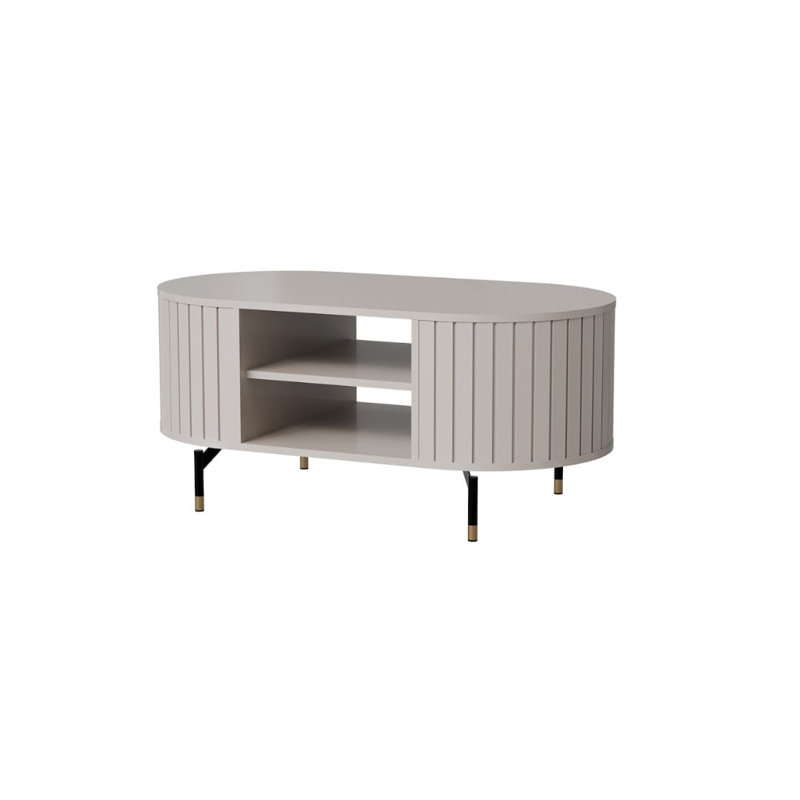 Zante Coffee Table with Storage, Cashmere