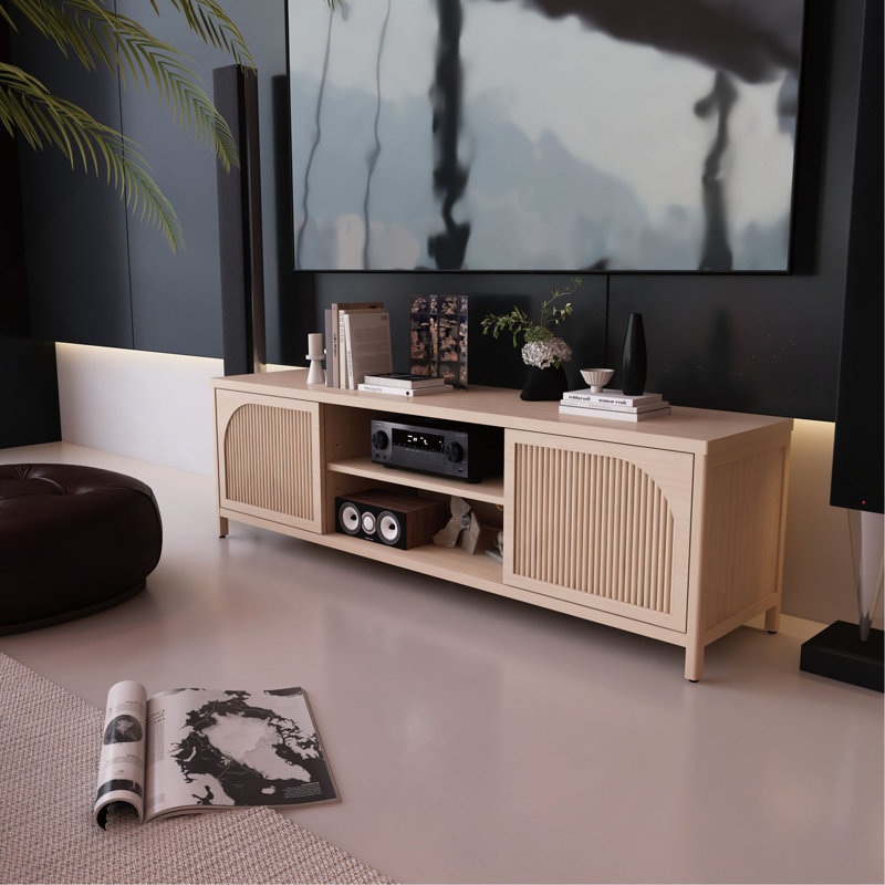 Bamboo TV cabinet