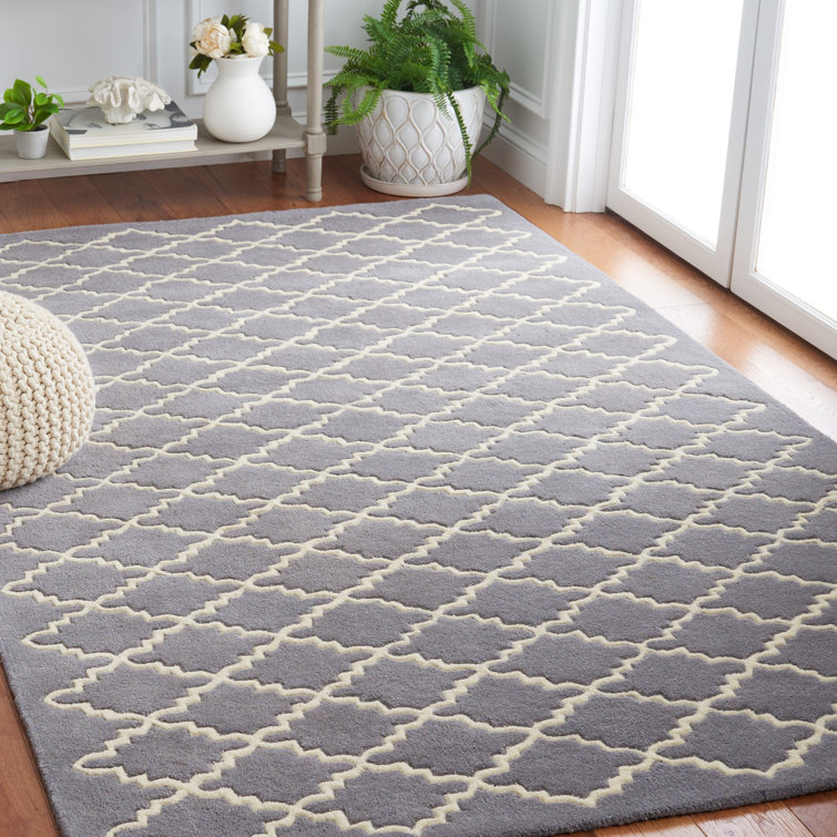 Carolene Hand Tufted Wool Geometric Rug