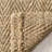 Garette Natural Fiber Jute Pile Jute Solid Color Rug in Natural-1393864594