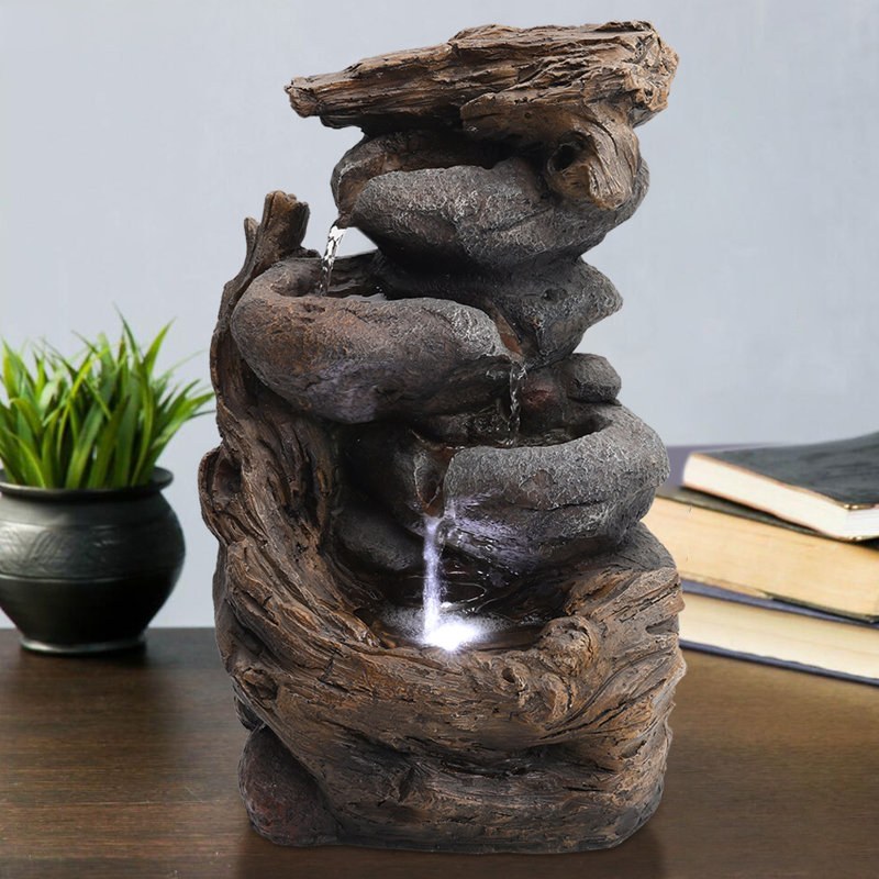 Indoor Outdoor Weather Resistant Table Top Fountain