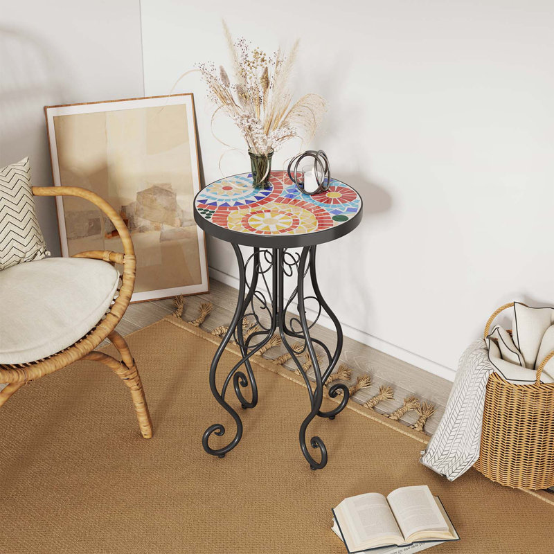 Table d'appoint en céramique Micheal
