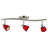 22.5'' 3 -Light Fixed Track Track Kit with Dimmable and Adjustable Head-53595401-53595403