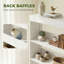 HOMCOM Bookcase, 6-Tier Bookshelf with Anti-Tipping Design-1753311094