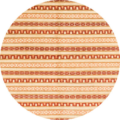 Wool Abstract Indoor Rug