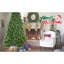 Arbre de Noël artificiel en PVC de 5 pi avec 1419 pointes réalistes et support en métal pour décoration des Fêtes-1228332707