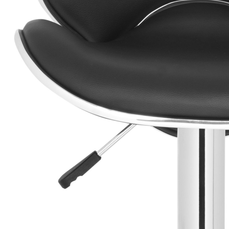 Tabouret de bar Bunky, Noir