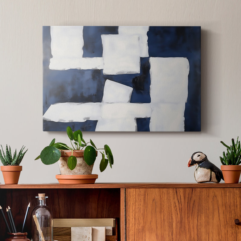 Paysage abstrait, série XXIV, H 12 po x l 18 po