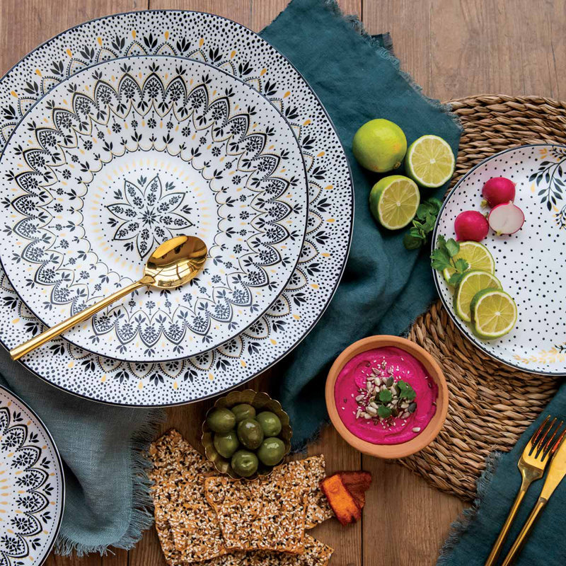 Sara Miller, Artisanne Noir - Serving Bowl
