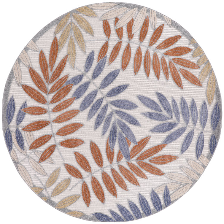 Ressie Floral Indoor/Outdoor Area Rug
