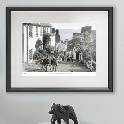 Clovelly, Downalong C1955 - Single Picture Frame Print