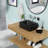 16"X12" Black Ceramic Bathroom Sink. Elegant And Classy. Construction, Low Water Absorption. Stain , Easy To Clean. Above Counter Install. 1 3/4" Center Drain Hole. 16X12 Inch Bath Sink Matte Vessel