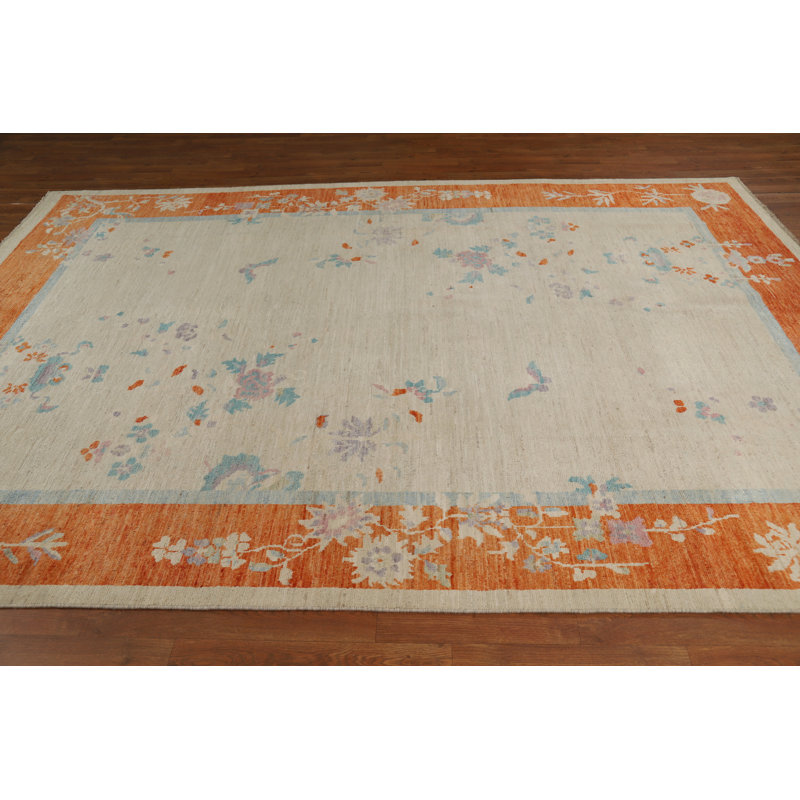 Tapis turc Art Deco Floral