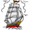Décalcomanie murale bateau rétro