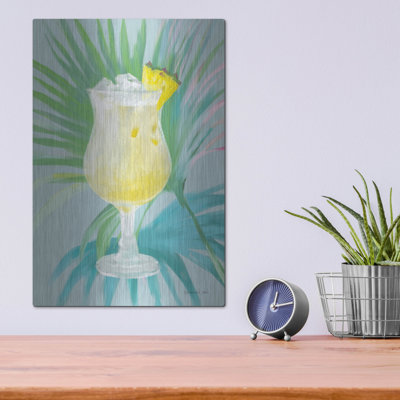  «Tropical Cocktail 1» par Danhui Nai, art mural en métal