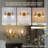 Modern Globe Clear Glass Bathroom Vanity Light Fixture with Metal Gooseneck Frame-102572771-110546007