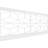 H 94.5'' W x 0.625'' D Wainscot Paneling Kit-69958844