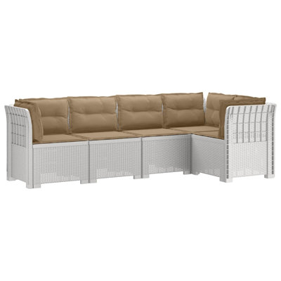 234 cm W Patio Sofa with Cushions