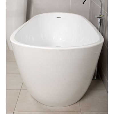 1730mm x 780mm Freestanding Soaking Acrylic Bathtub