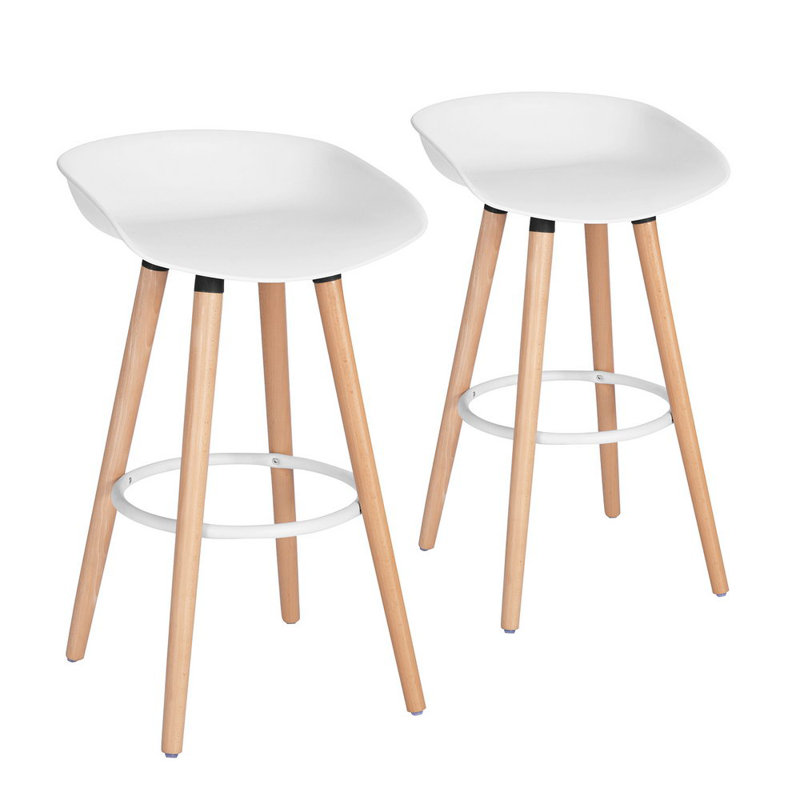 Tabouret de bureau, Blanc