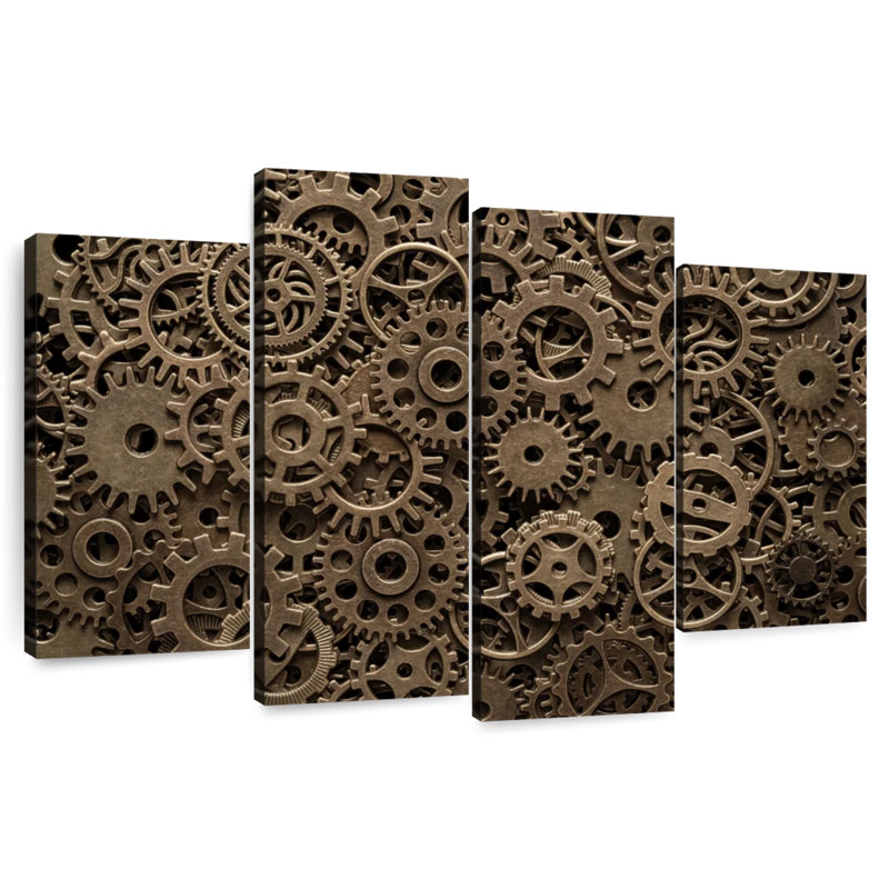 Roues dentées Kerner Steampunk, H 27 po x l 43 po