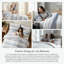 Ensemble de housse de couette réversible en microfibre Coastal Stripes Collection-284348394-284347582