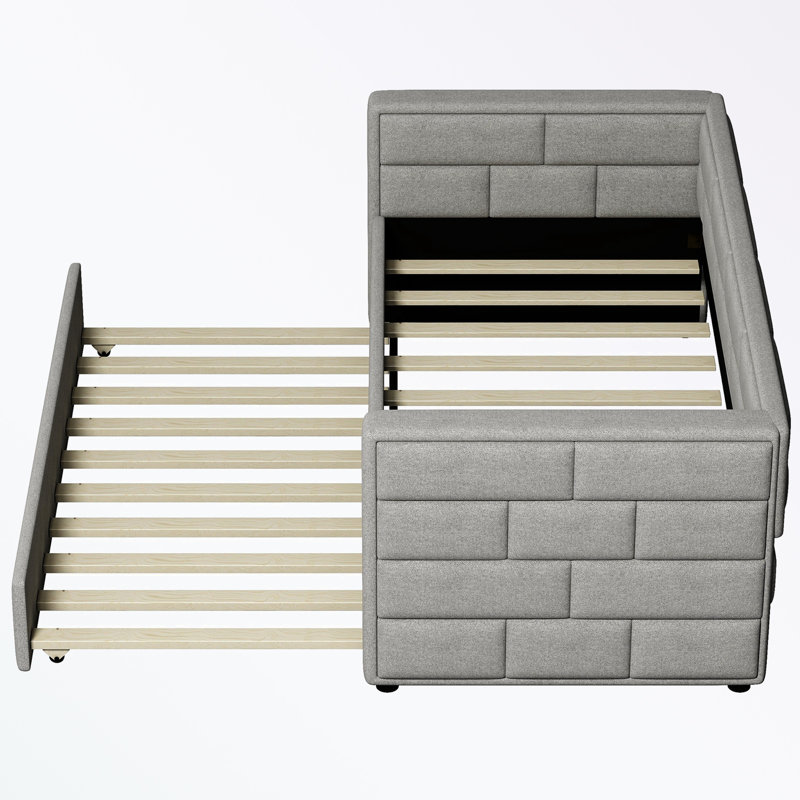 Lit de jour simple avec couchette Jeyline
