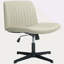 Fauteuil de bureau large, fauteuil de bureau sans accoudoir, fauteuil de coiffeuse en tissu d'ordinateur à hauteur réglable-173967031
