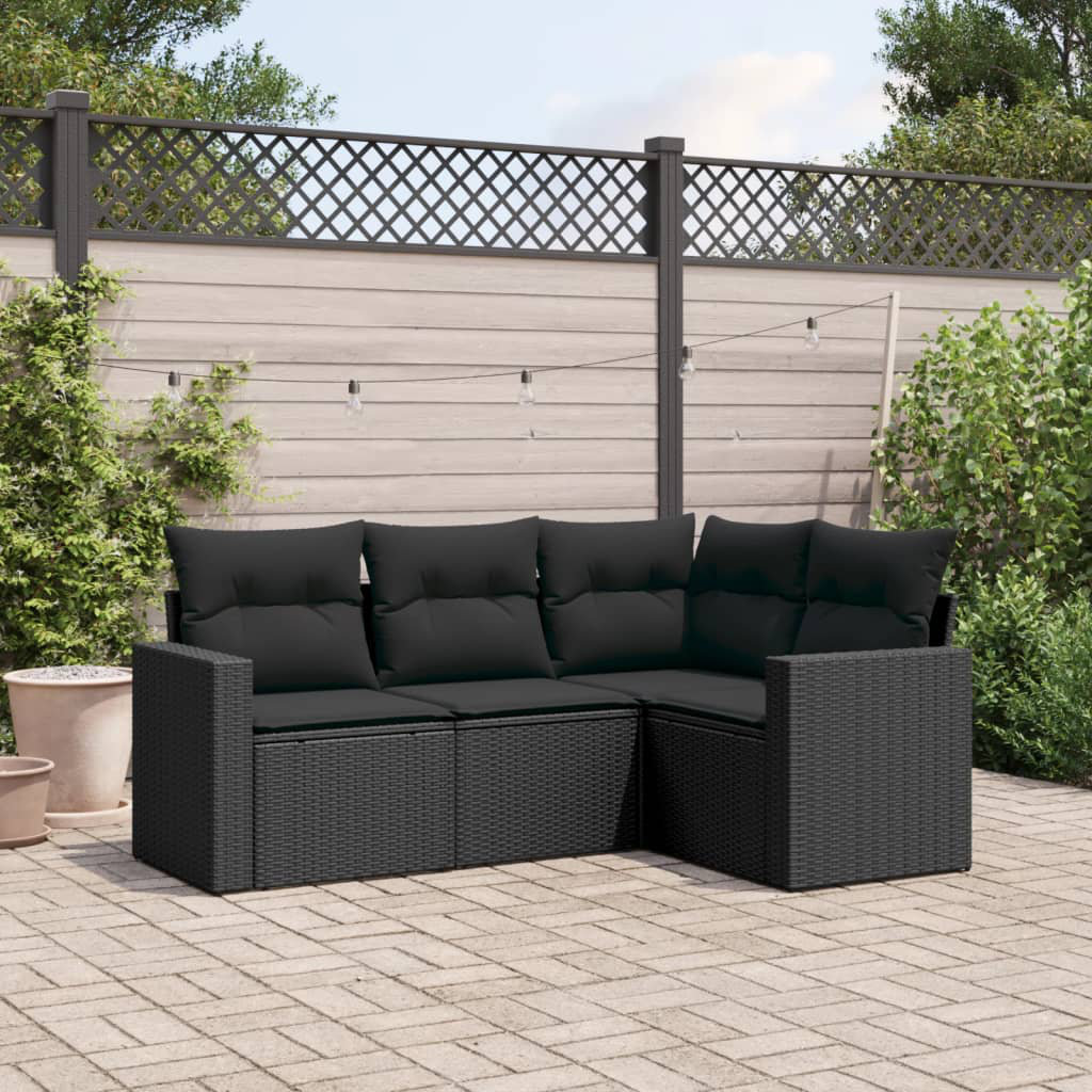 Gartensofa mit Kissen