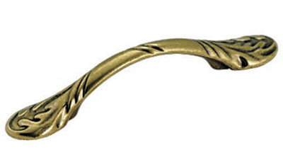 3" Notched Backplate Pull Bayview Brass