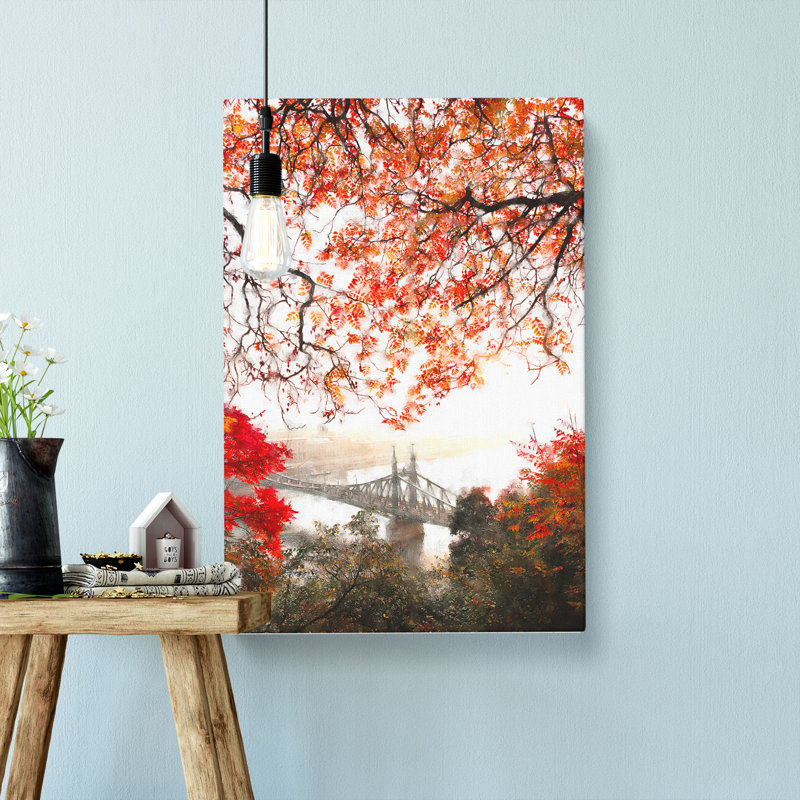 Liberty Bridge In Budapest Hungary - Wrapped Canvas Print, 91cm H x 60cm W x 3cm D
