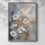 Reproduction encadrée FLORAL Series CECLIV - bois massif-1003545687