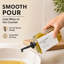 Ensemble de distributeur d'huile de cuisine Kitchen, 2 bouteilles d'huile d'olive et de vinaigre avec distributeur pour la cuisine à domicile-1489789712