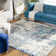 Burnstad Machine Woven Abstract Area Rug