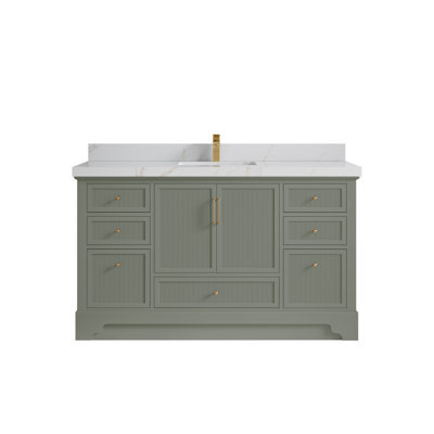 Alys 60'' Single Bathroom Vanity with Top