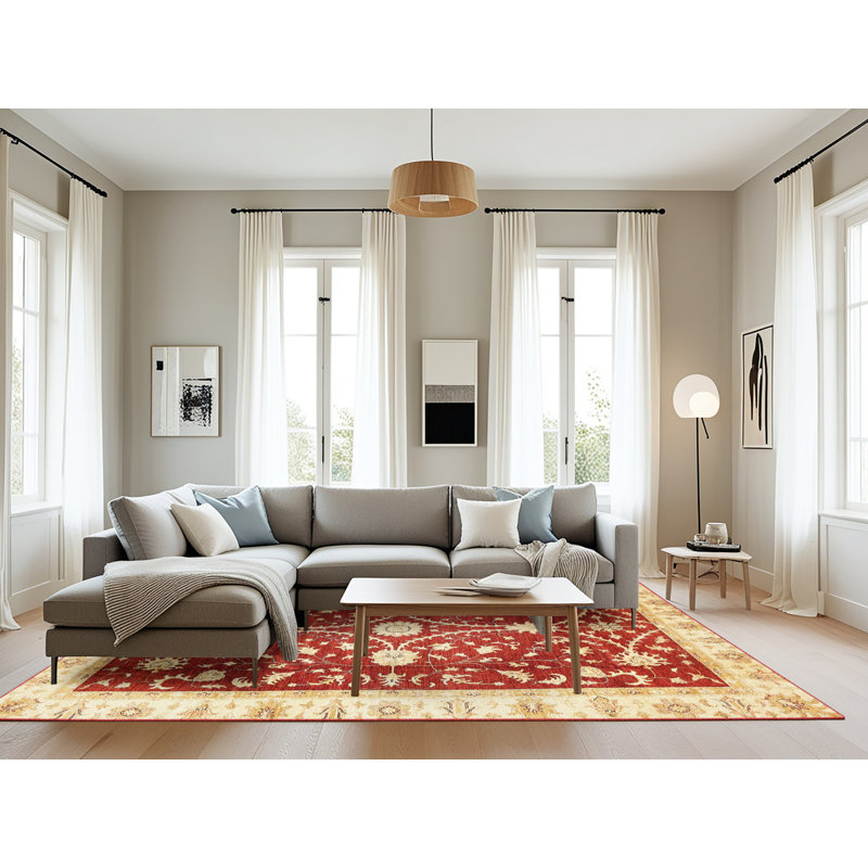 Tapis abstrait moderne 350, Rectangle 8 pi x 12 pi