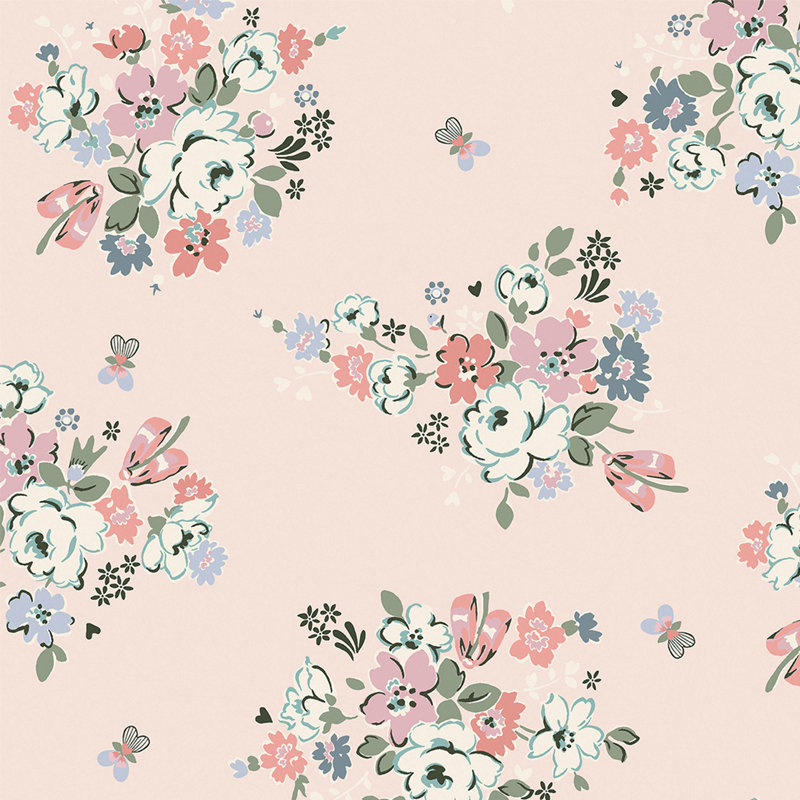 Cath Kidston Clifton Floral Pink, Pink