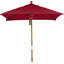 Parasol de marché carré 6 pi Yaritza-1278255298