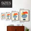 «Bright Color Bundle I», reproduction encadrée - bois massif-1723517369-1723517318