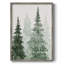 Impression encadrée Winter Washed Coppice II - bois massif-1547400213