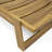Chaise Lounge For Outdoor Space Patio Poolside, Metal And Wood-111591049-111591048