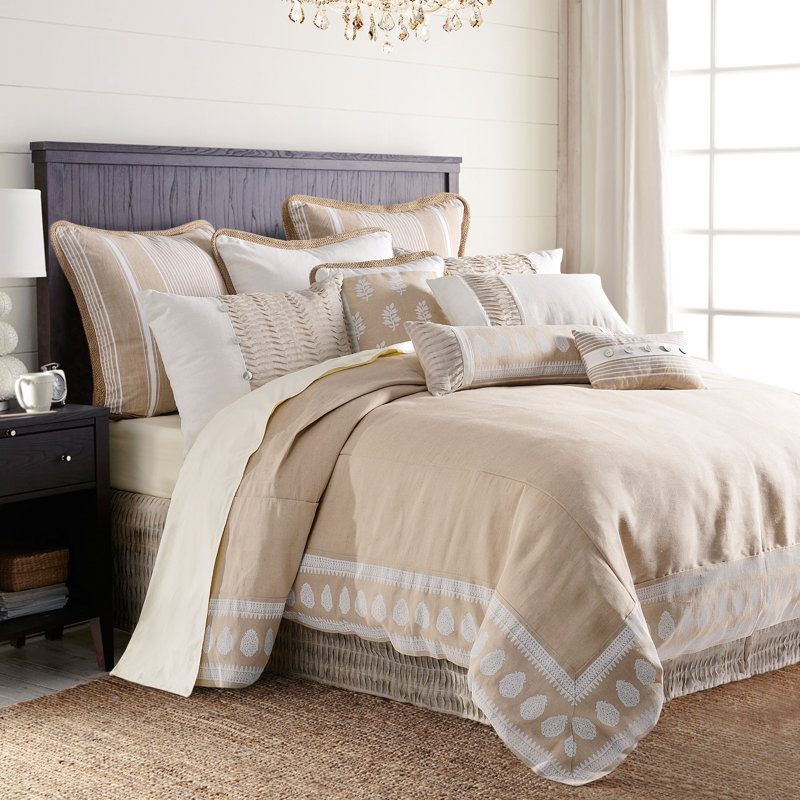 Ensemble de housse de couette Newport, Édredon grand et 3 pièces supplémentaires inclu