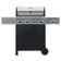 Kenmore 4-Burner Freestanding Open Cart Propane Gas Grill with Side Burner