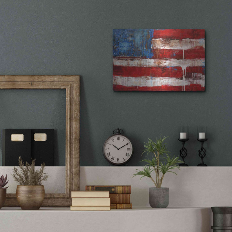 «Ashley American Flag» par Erin Ashley, H 12 po x l 16 po